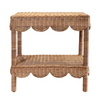 Isla Scalloped Side Table
