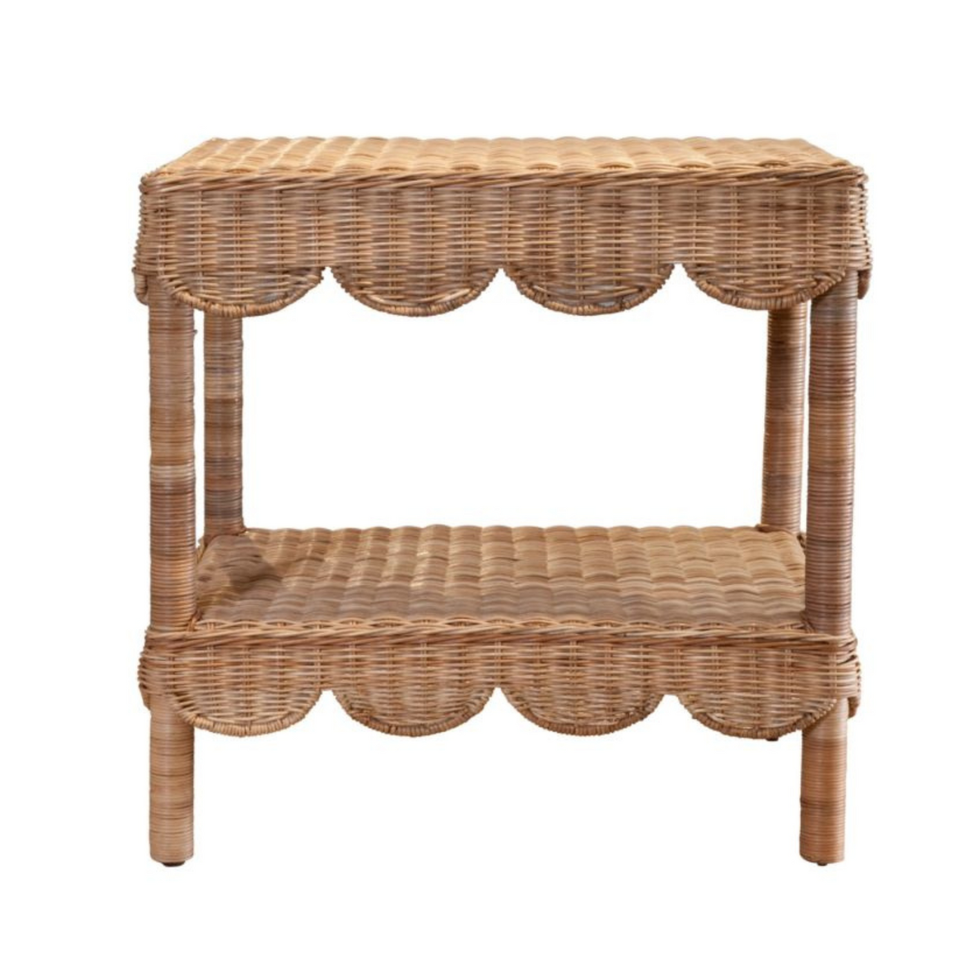 Isla Scalloped Side Table