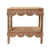 Isla Scalloped Side Table