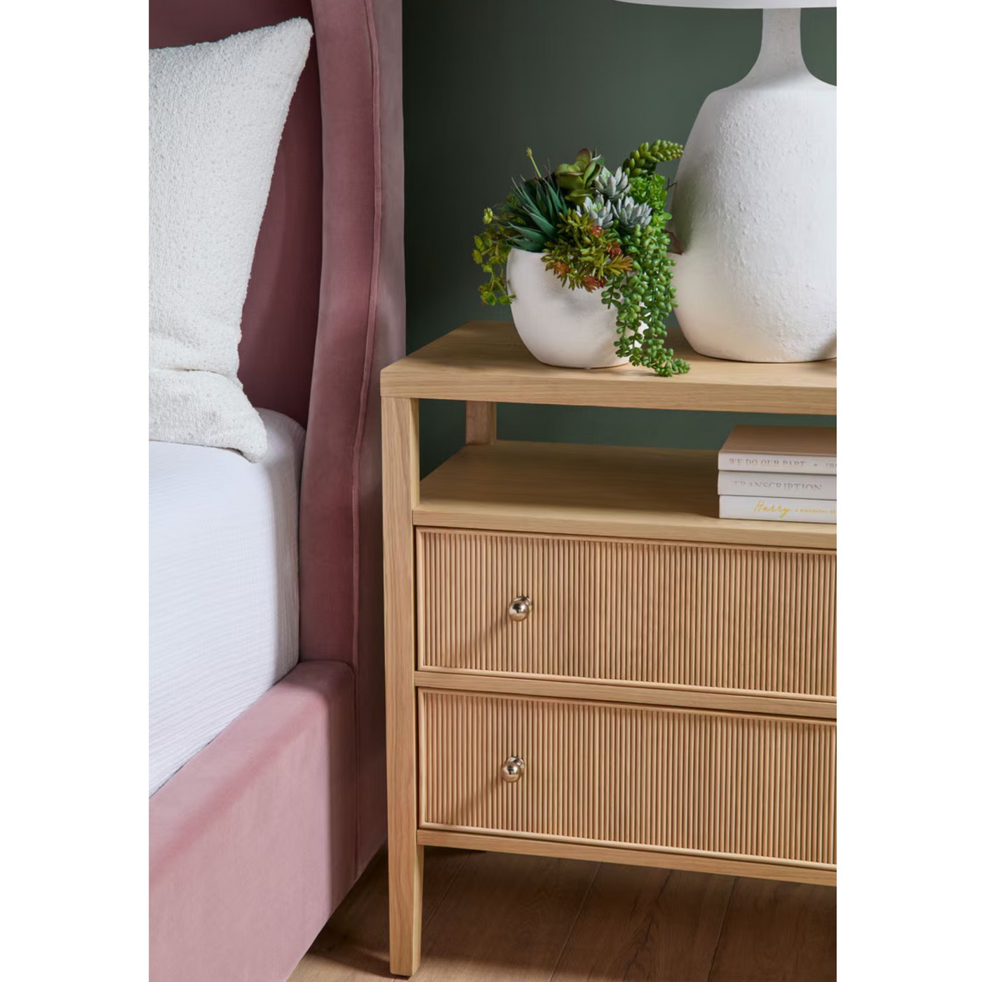 Merrick Open Nightstand