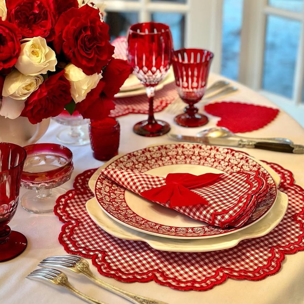 Bettina Napkin – Red Gingham (Set of 4)