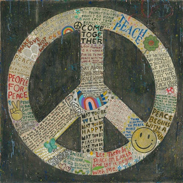 Choose Peace Art Print – Gallery Wrapped