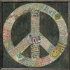 Choose Peace Art Print – Grey Wood