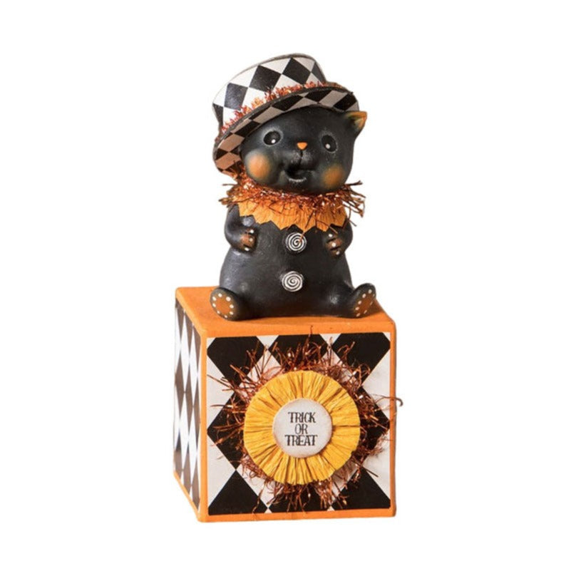 Top Hat Kitty on Block