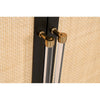 Holland Media Sideboard - Brushed Black Acacia