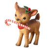 Little Retro Reindeer w/ Candy Cane by Bethany Lowe