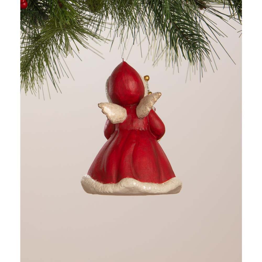 Angel Holding Tree Ornament by Bethany Lowe Designs