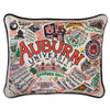 Auburn University Collegiate Hand-Embroidered Pillow