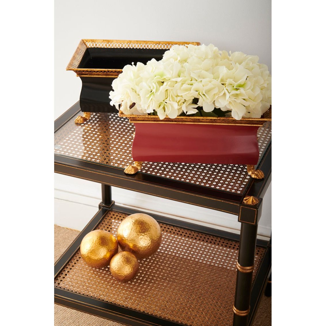 Devon Cane End Table