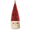 Bottle Brush Santa Red Ornament