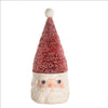 Bottle Brush Santa Red Ornament