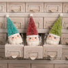 Bottle Brush Santa Red Ornament