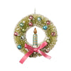 Brights Candle in Wreath Ornament