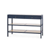 Caanan Console Table - Midnight Blue