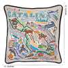 Catalina Hand-Embroidered Pillow