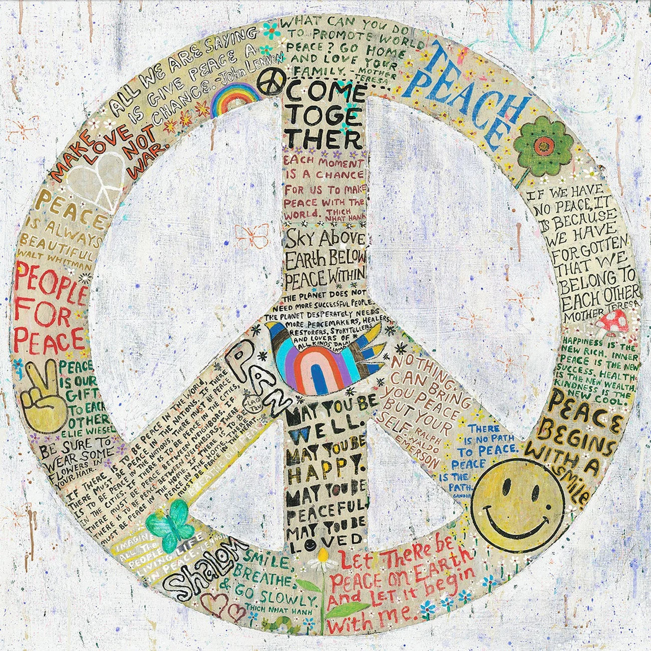 Choose Peace Art Print – Gallery Wrapped