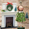Chrissy Christmas Figurine by Lori Mitchell