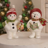 Christmas Caroling Snowman by Bethany Lowe Designs