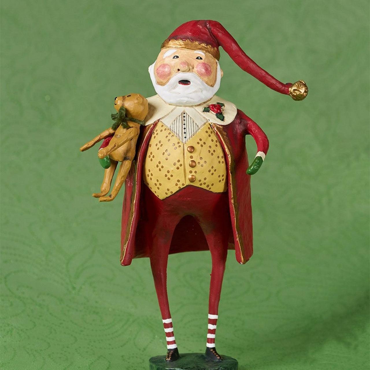 Christmas Cheer Santa Lori Mitchell Figurine - RETIRED