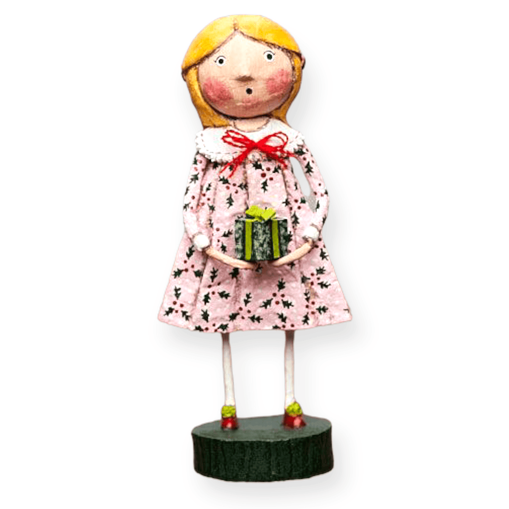 Christmas Evie Figurine by Lori Mitchell -RETIRED