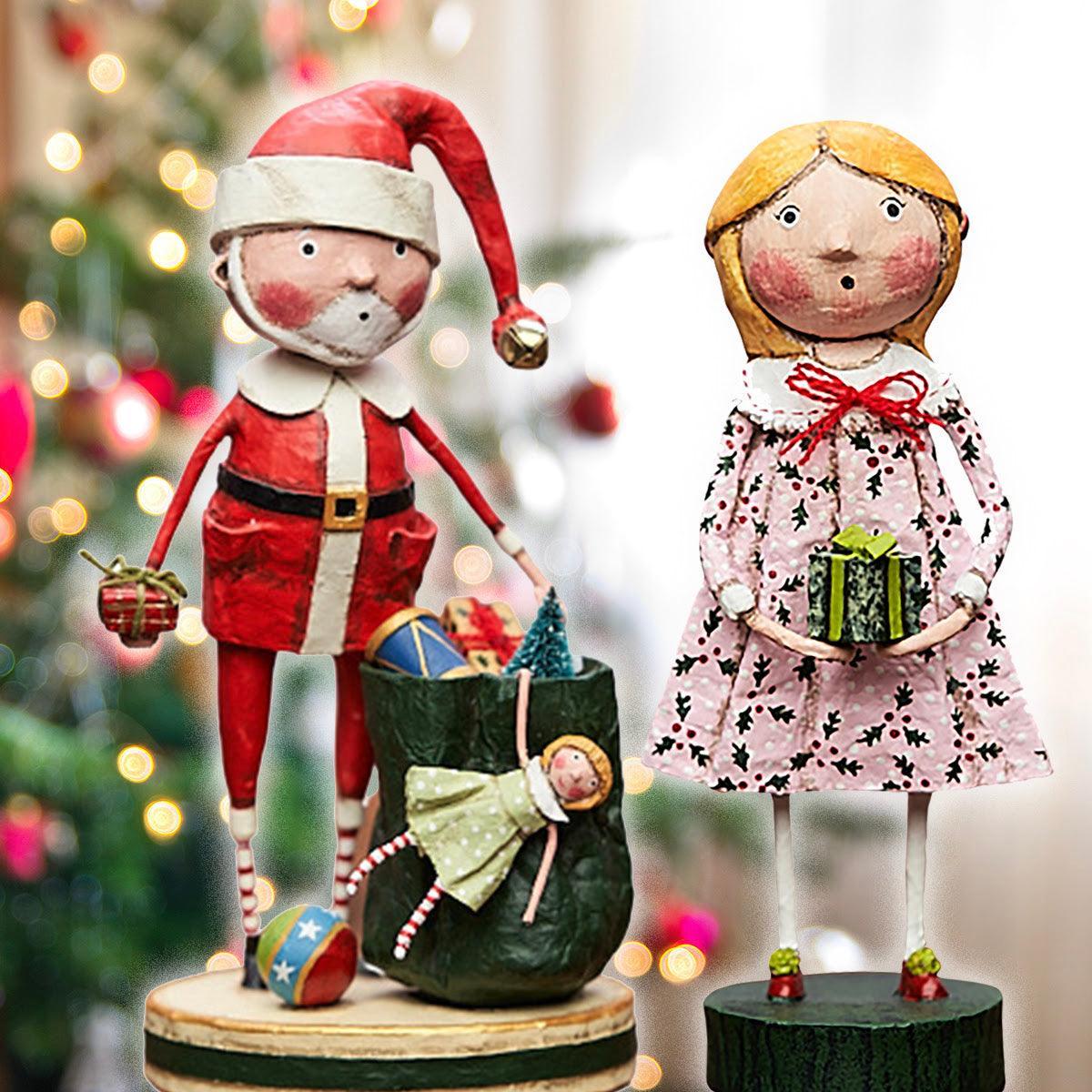 Christmas Evie Figurine by Lori Mitchell -RETIRED