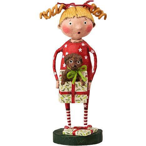 Christmas Pup Holiday Figurine