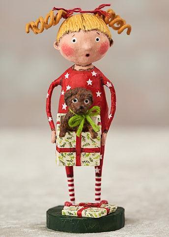 Christmas Pup Holiday Figurine
