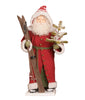 Vintage German Santa with Skis