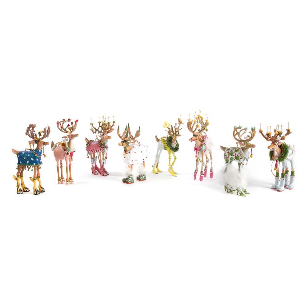Dash Away Blitzen Reindeer Ornament by Patience Brewster
