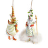 Dash Away Candlelight Santa Ornament by Patience Brewster