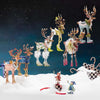 Dash Away Cupid Reindeer Figure by Patience Brewster