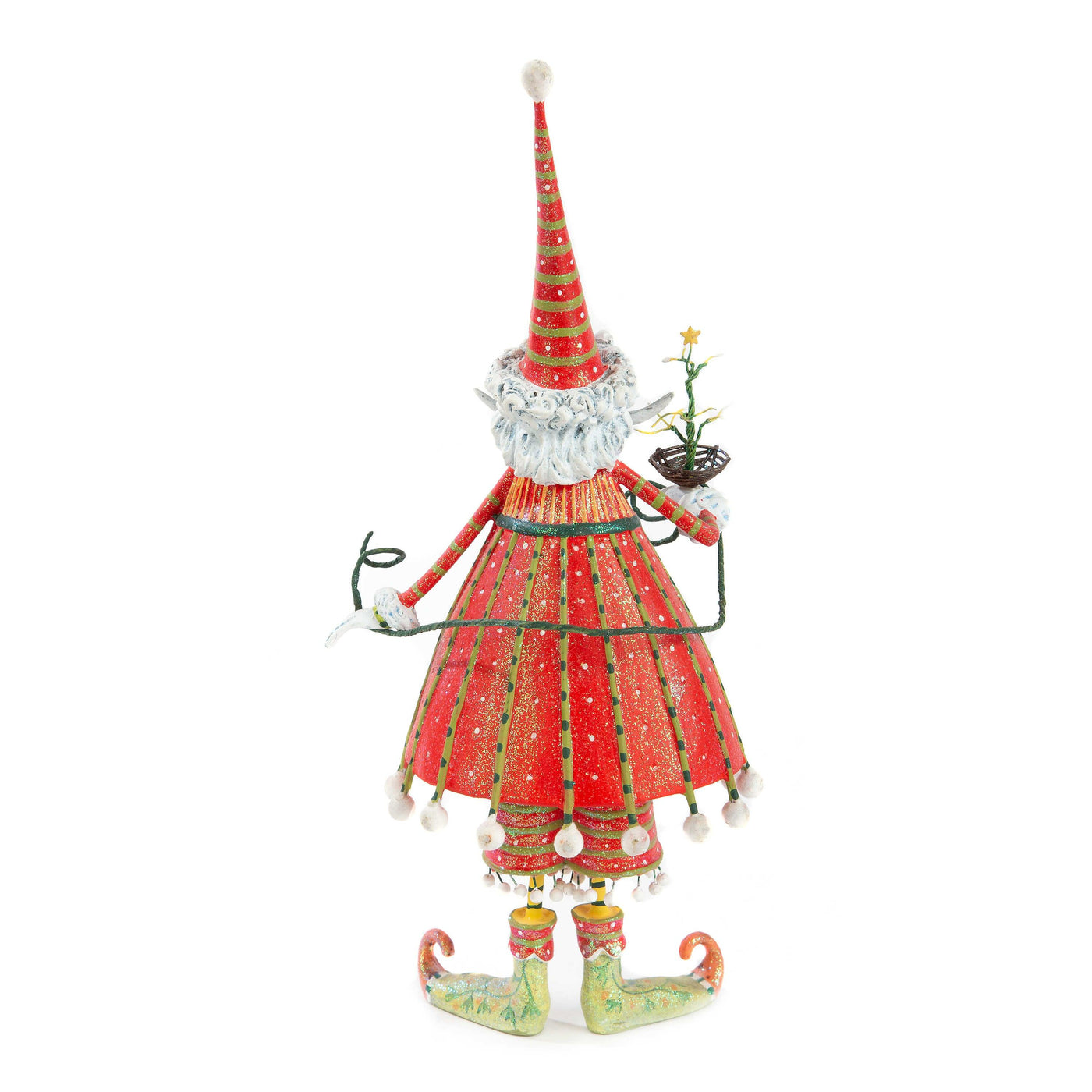 Dash Away Dashing Santa Figure