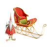 Dash Away Dashing Santa Figure
