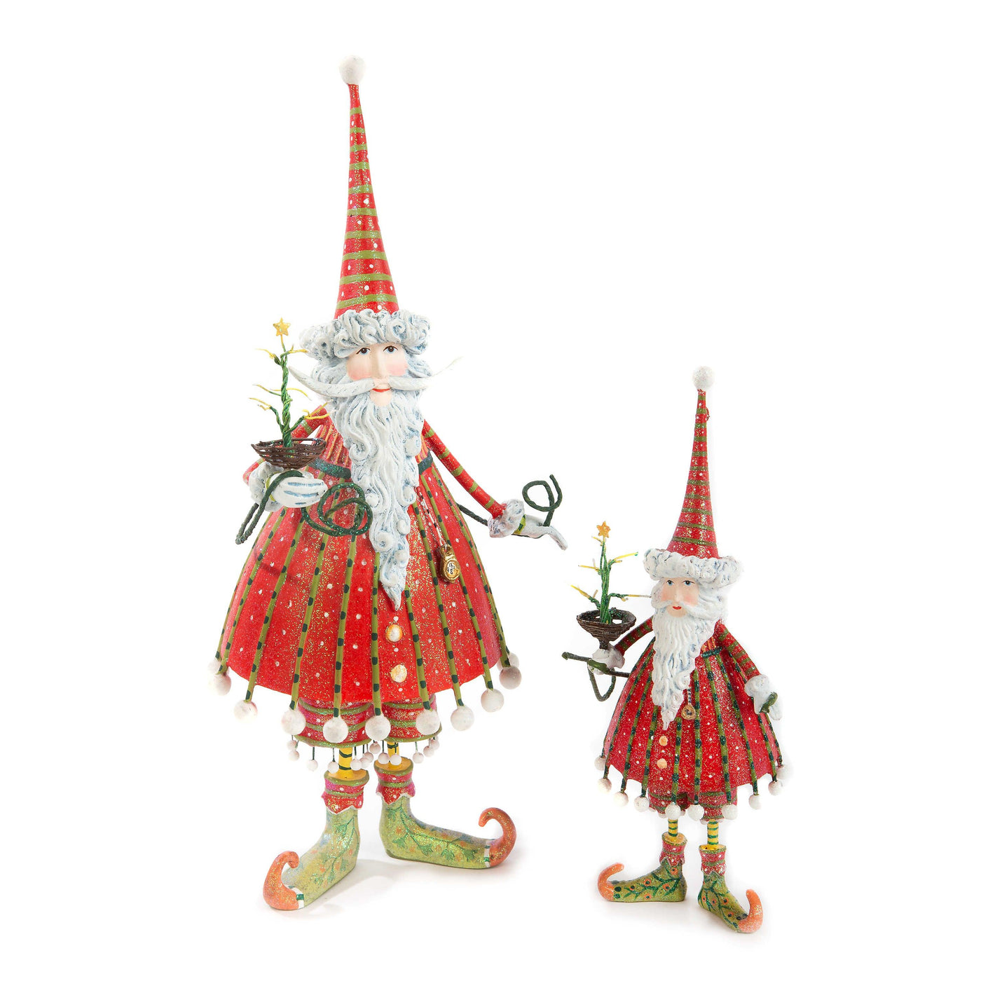 Dash Away Dashing Santa Figure