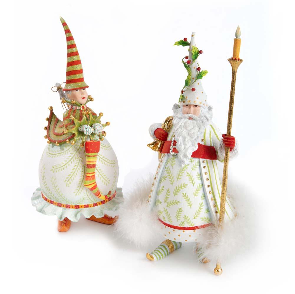 Dash Away Mrs. Santa Figure