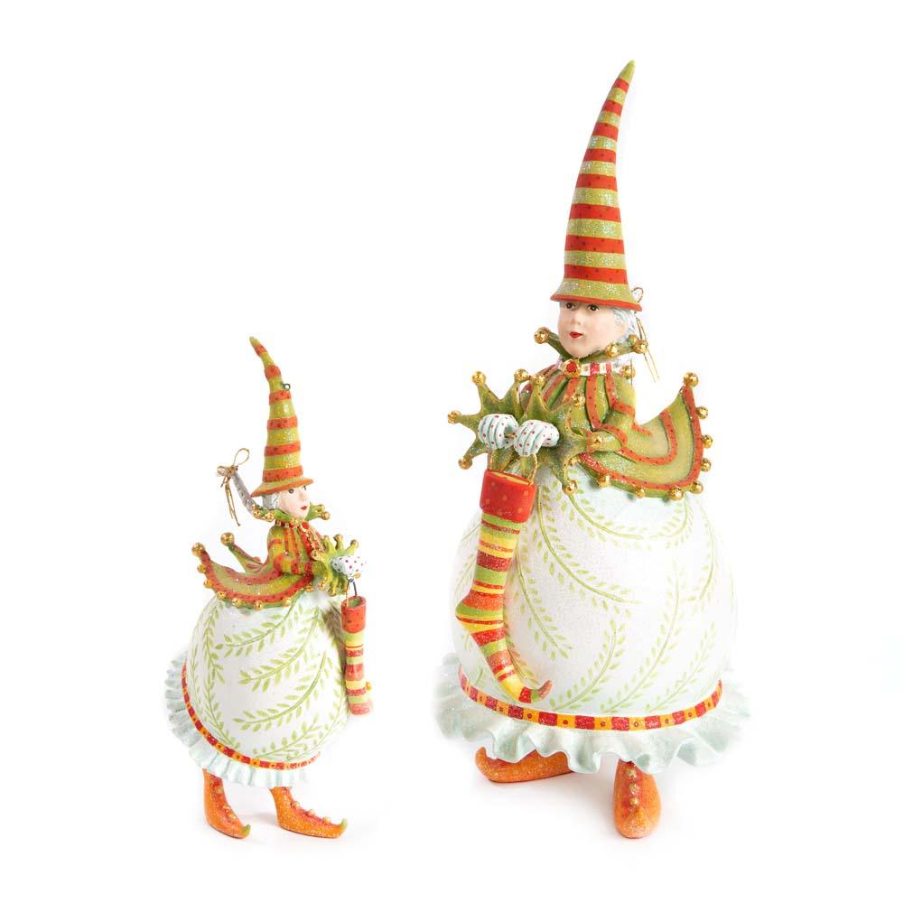 Dash Away Mrs. Santa Figure
