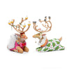 Dash Away Sitting Dancer Reindeer Figure by Patience Brewster
