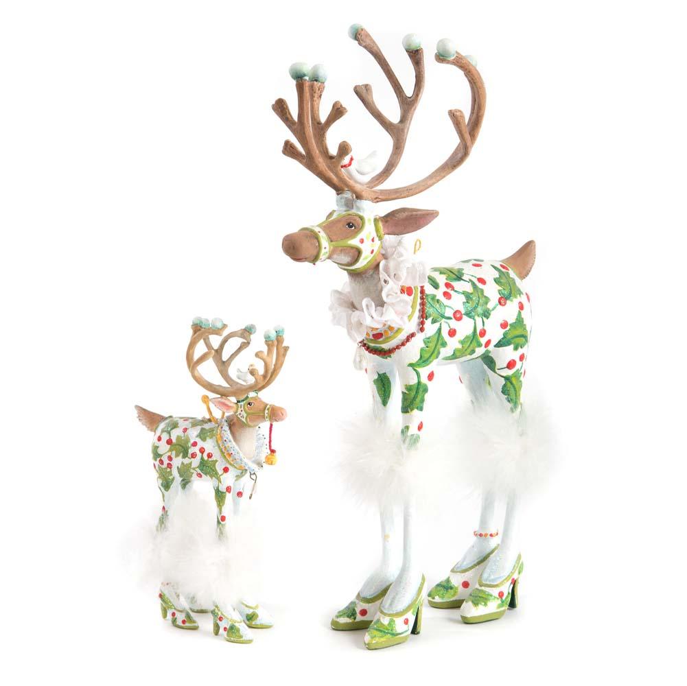Dash Away Vixen Reindeer Ornament by Patience Brewster