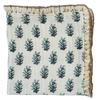 Honey Bloom Block Print Table Linens