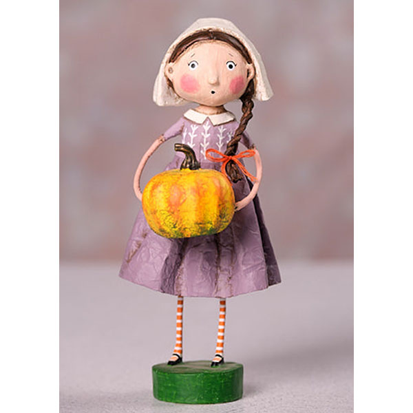Molly Mayflower© Thanksgiving Figurine by Lori Mitchell