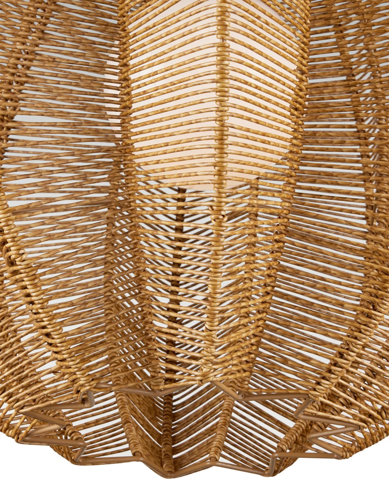 Barbary Fluted Outdoor Pendant