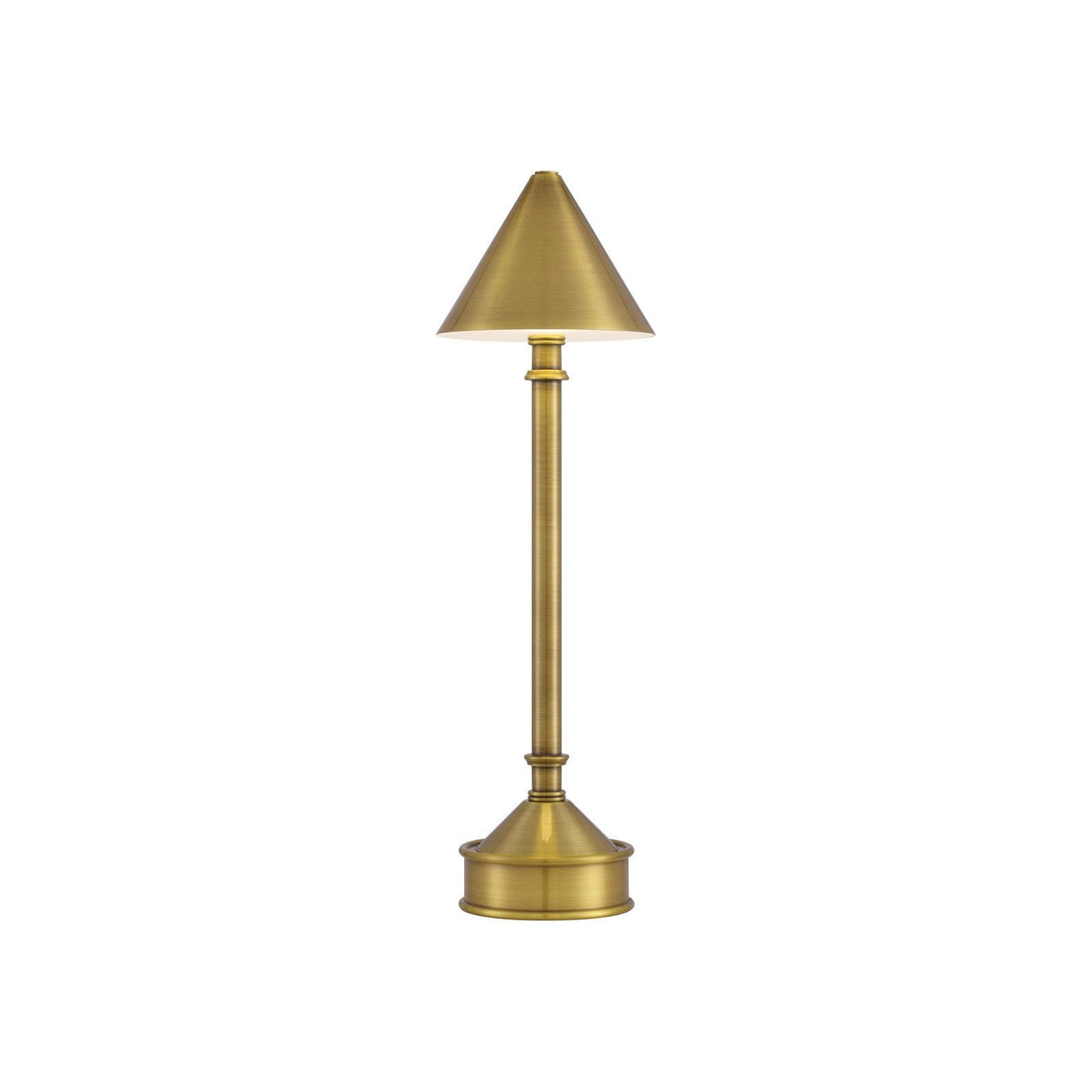 Traipse Brass Cordless Table Lamp