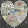 Choose Love Heart Art Print – Gallery Wrapped