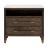 Cambria Nightstand - Dutch Brown Oak