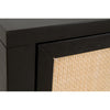 Holland Media Sideboard - Brushed Black Acacia