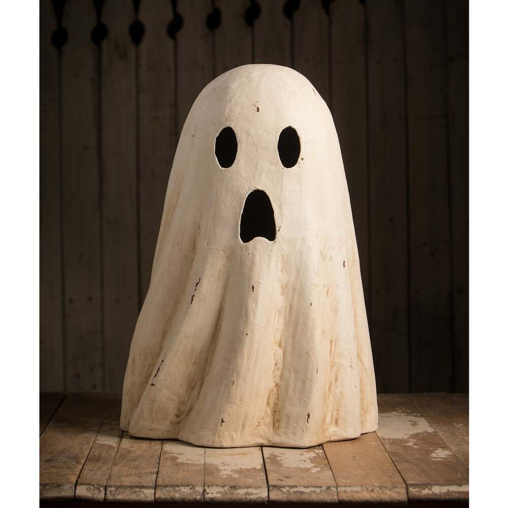 Ghost Luminary Large Paper Mache