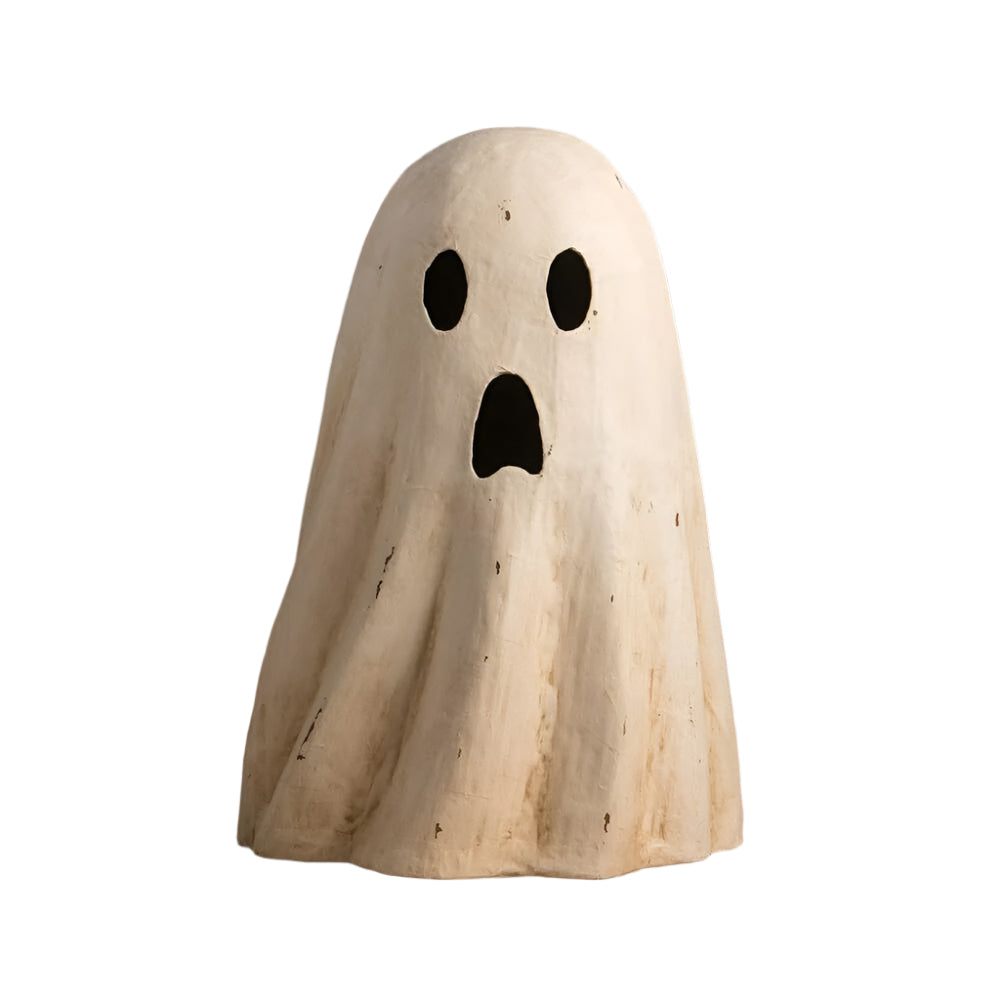 Ghost Luminary Large Paper Mache