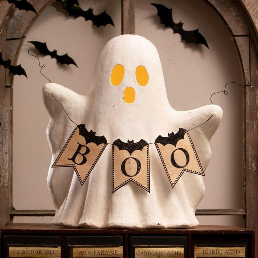 Ghost with Boo Garland