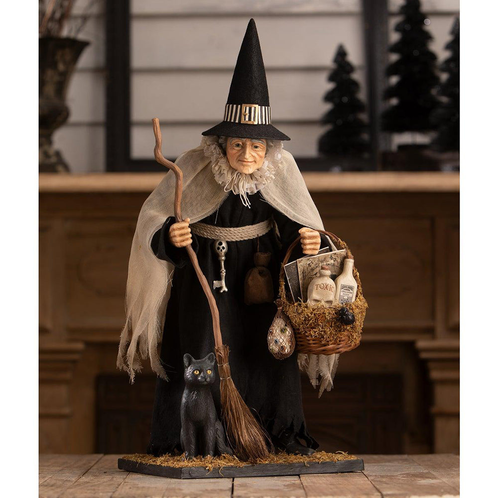 Hildegard with Potion Basket by Bethany Lowe Designs