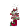 Holly Woods Elf Boots Tabletop Container by Katherine's Collection